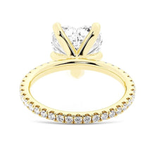 Load image into Gallery viewer, Endless Love Heart-Shaped Moissanite Engagement Ring
