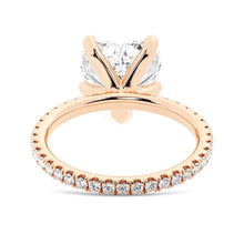 Load image into Gallery viewer, Endless Love Heart-Shaped Moissanite Engagement Ring