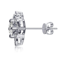 Load image into Gallery viewer, floral stud earrings  