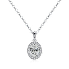 Load image into Gallery viewer, halo moissanite jewelry  