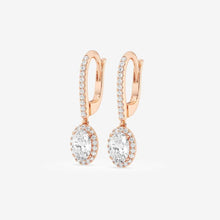 Load image into Gallery viewer, moissanite dangle earrings  