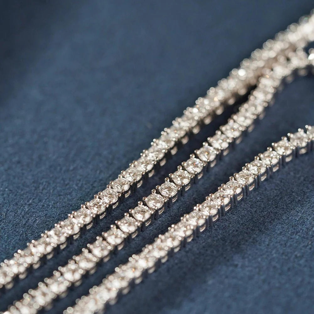 tennis chain moissanite 