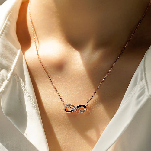 pave moissanite necklace  