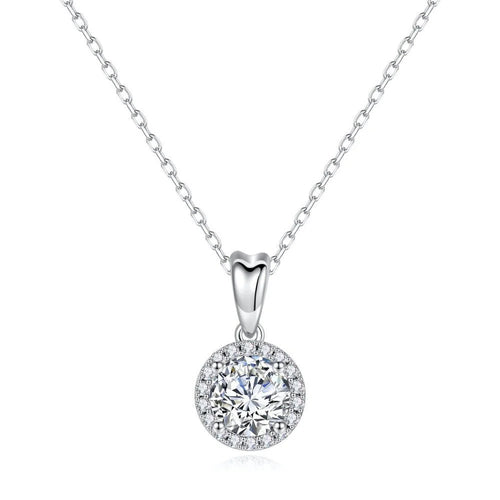 moissanite necklace  