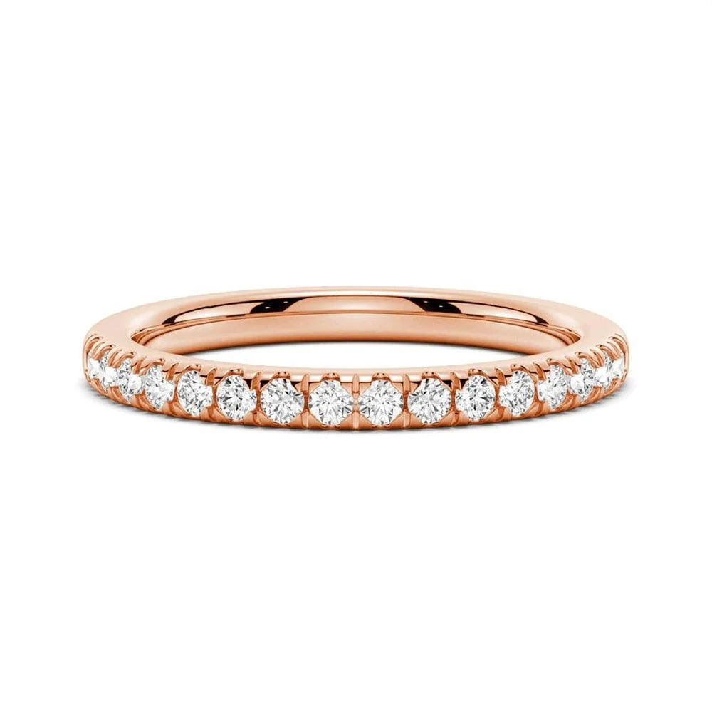 Micropavé Oval Hidden Halo Moissanite Bridal Set