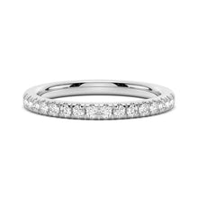 Load image into Gallery viewer, Micropavé Oval Hidden Halo Moissanite Bridal Set