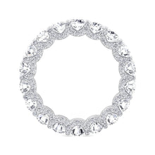 Load image into Gallery viewer, Moissanite Ring in Platinum Setting