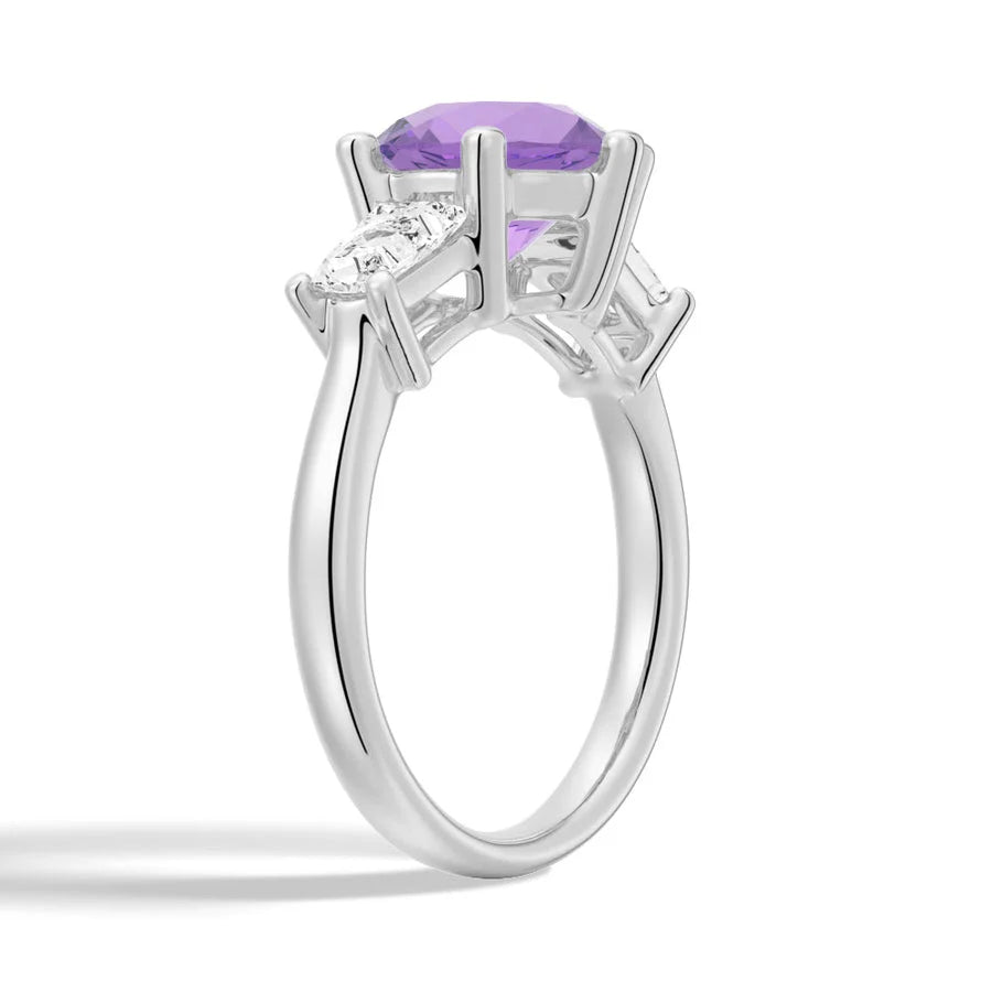 Romantic Gift Ring for February Birthday