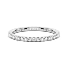 Load image into Gallery viewer, Artistic Design Moissanite Eternity Ring
