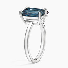 Load image into Gallery viewer, Dual-Stone Toi et Moi Inspired Ring Close-Up