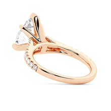 Load image into Gallery viewer, Pear Shaped Split-Shank Moissanite Bridal Set