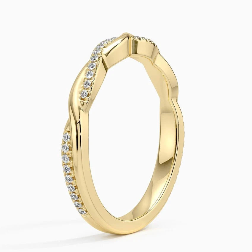 Delicate Moissanite Band for Women