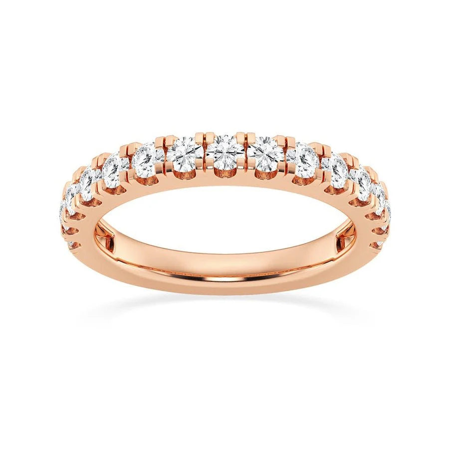 
Radiant Brilliance Moissanite Ring Closeup