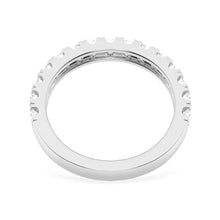 Load image into Gallery viewer, Radiant Brilliance – Round Moissanite Wedding Band in Gold or Platinum