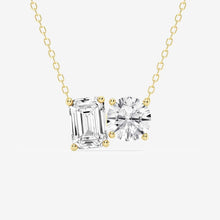 Load image into Gallery viewer, toi et moi necklace  