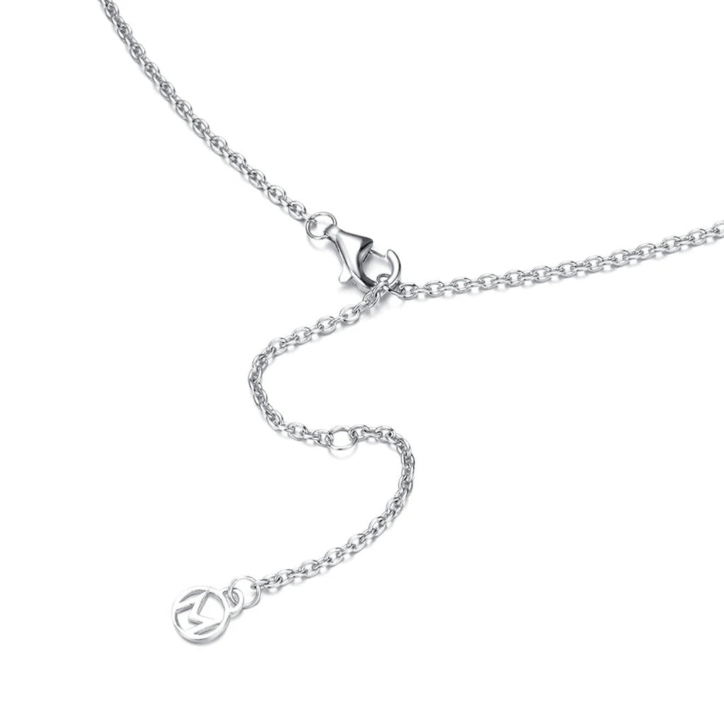 dainty moissanite pendant  