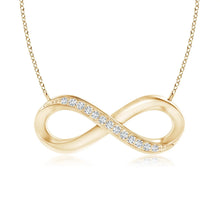 Load image into Gallery viewer, pave moissanite necklace  