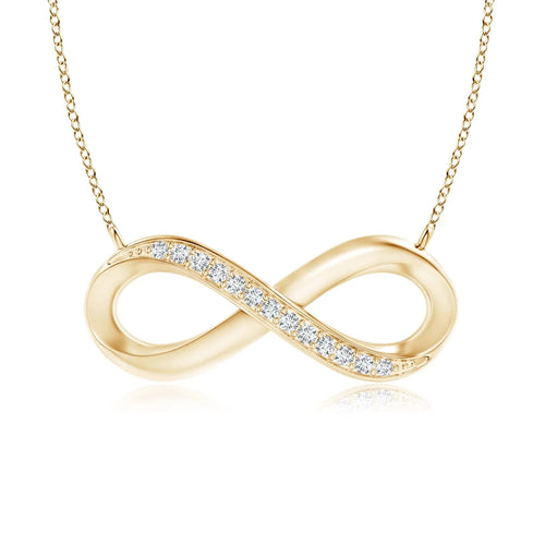 pave moissanite necklace  