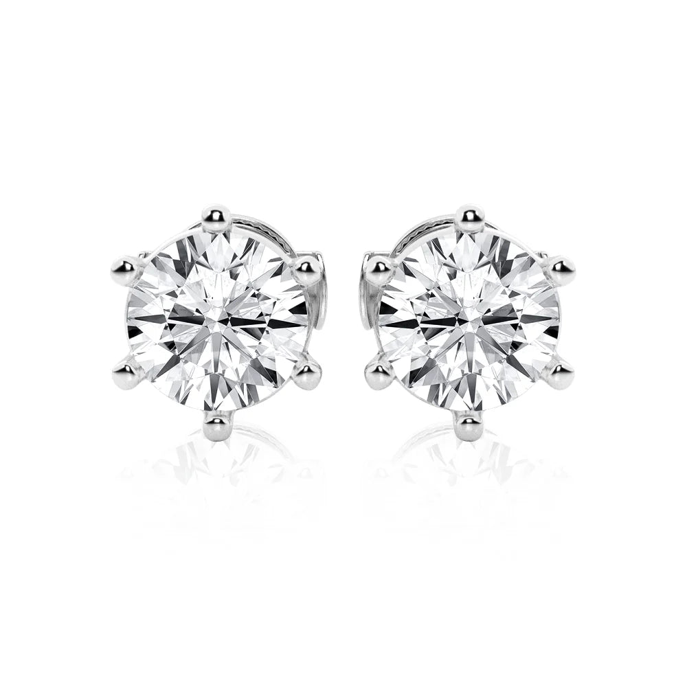 moissanite earrings  