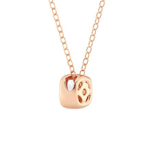 Load image into Gallery viewer, Cushion Cut Moissanite Necklace – Bezel Set Pendant | Silver &amp; Gold