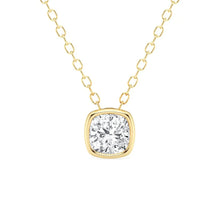 Load image into Gallery viewer, cushion cut pendant  