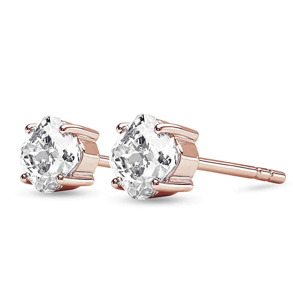 gold earrings  