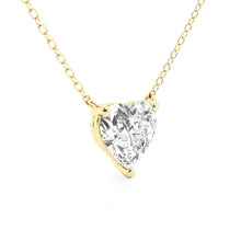 Load image into Gallery viewer, heart cut pendant  