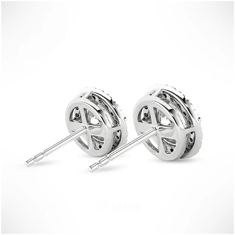 Hypoallergenic Moissanite Earrings 