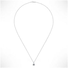 Load image into Gallery viewer, Starry Night Moissanite Pendant – 1 CT Round Cut | S925 Silver Necklace