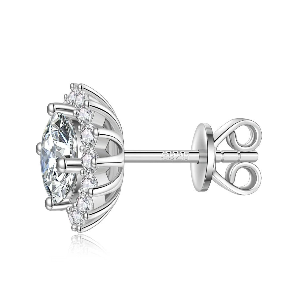 Elegant Moissanite Studs for Women
