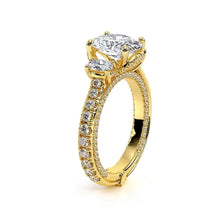 Load image into Gallery viewer, Vintage Three Stone Oval Cut Moissanite Engagement Ring