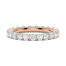 Load image into Gallery viewer, Whispering Brilliance Moissanite Ring Wedding Band - S925 Silver